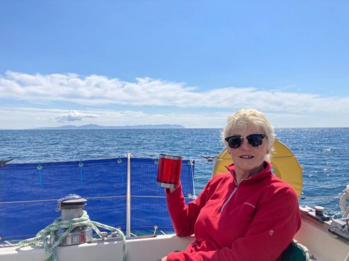 Mull of Kintyre in the background