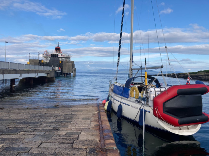 Slip way at Colonsay